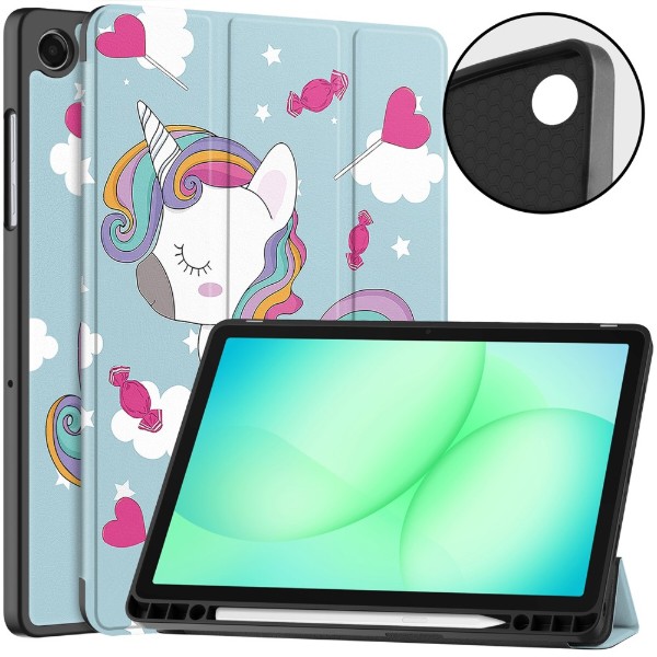 Фото - Чохол для планшету BeCover Flexible TPU Mate з кріпленням for Samsung Galaxy Tab A11 SM-X133/X135 8.7" Unicorn (715592)